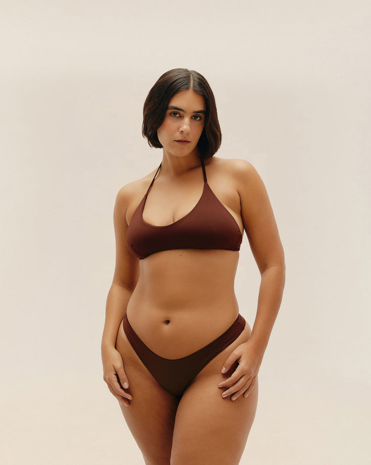 DUDA TOP BRAUNA BROWN