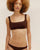 GABI TOP BRAUNA BROWN