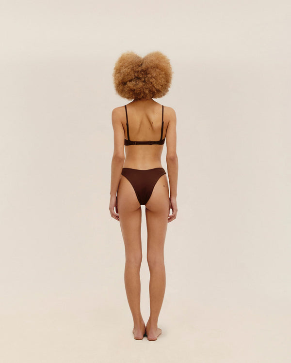 ADJUSTABLE VINTAGE TOP BRAUNA BROWN