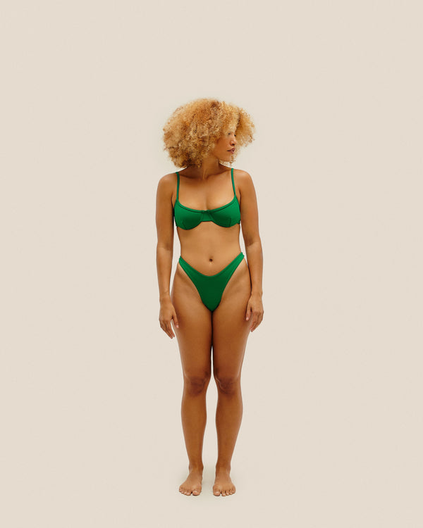 FRAN TOP VINTAGE VERT