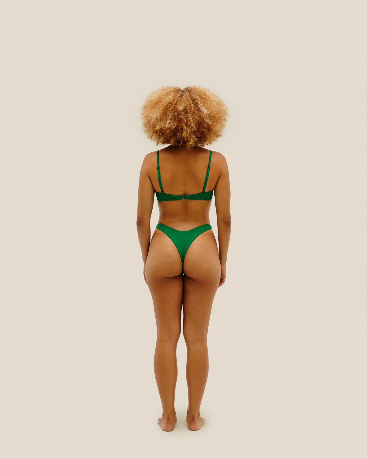 FRAN TOP VINTAGE GREEN