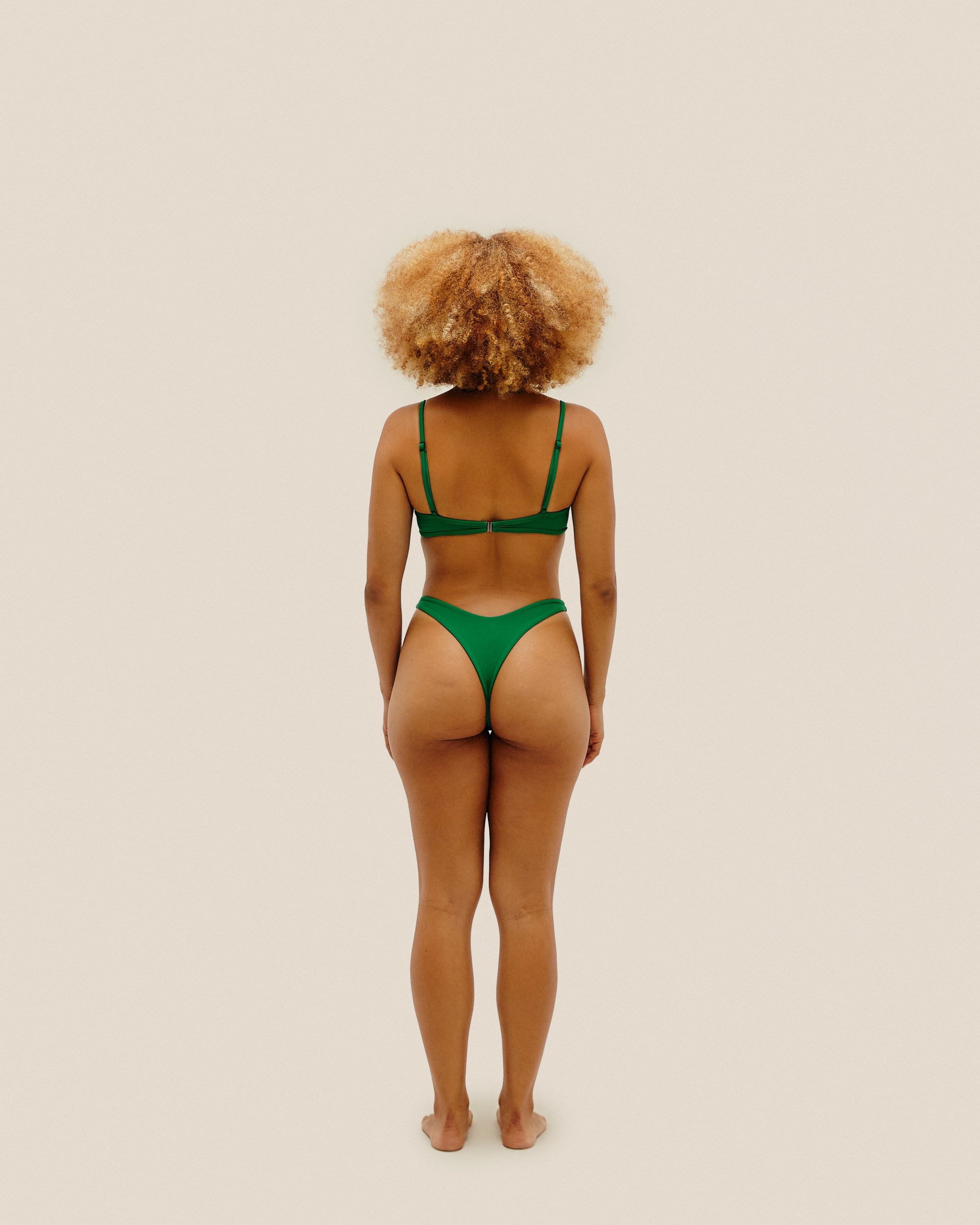 FRAN TOP VINTAGE GREEN