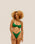 FRAN TOP VINTAGE GREEN