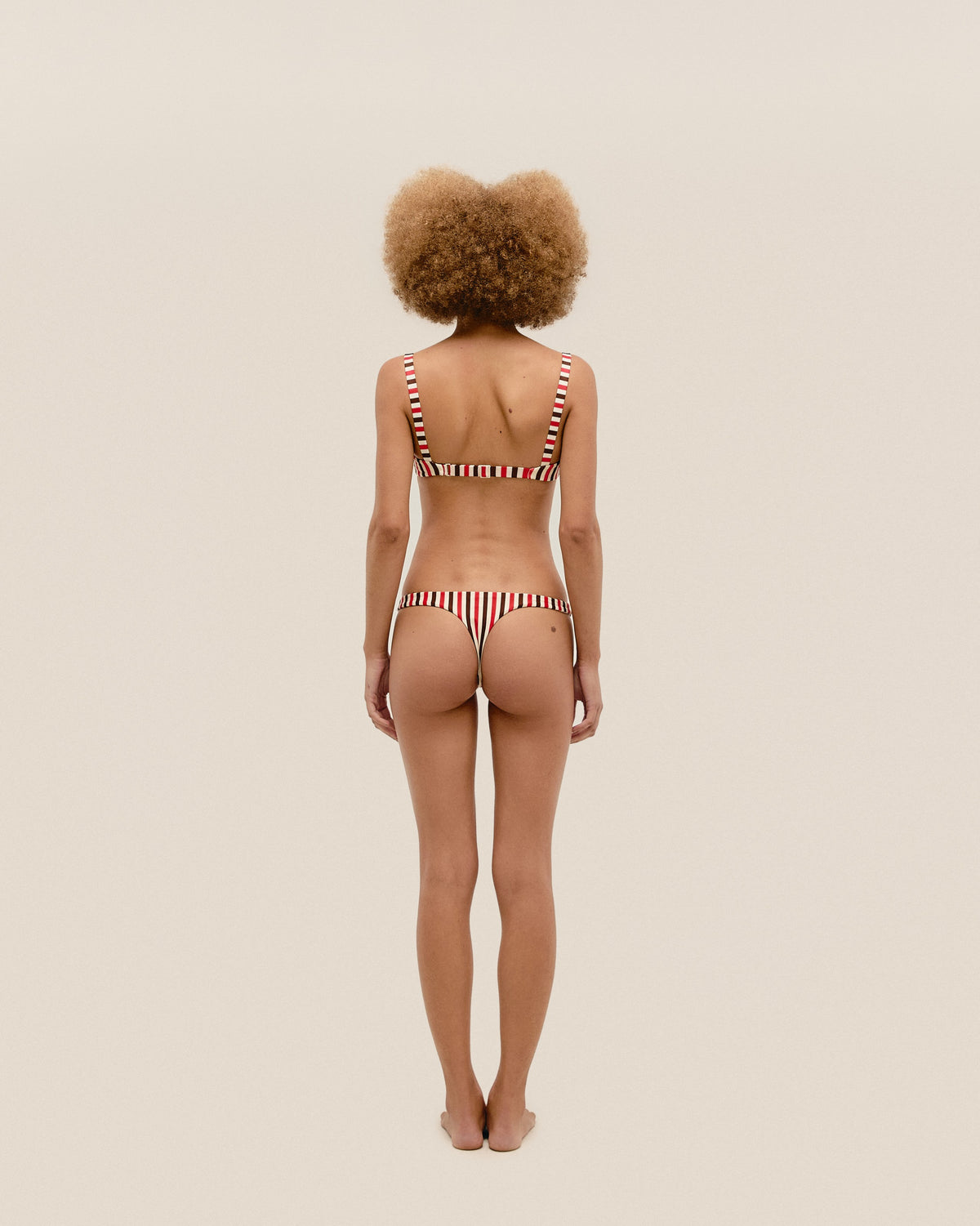 LOLA TOP A RIGHE ANNI '70