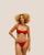 CREPE VINTAGE TOP ROJO