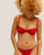 CREPE VINTAGE TOP ROJO