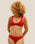 CREPE JULIANA TOP ROSSO