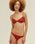 CONJUNTO DE MONICA CON ESTAMPADO DE LEOPARDO ROJO