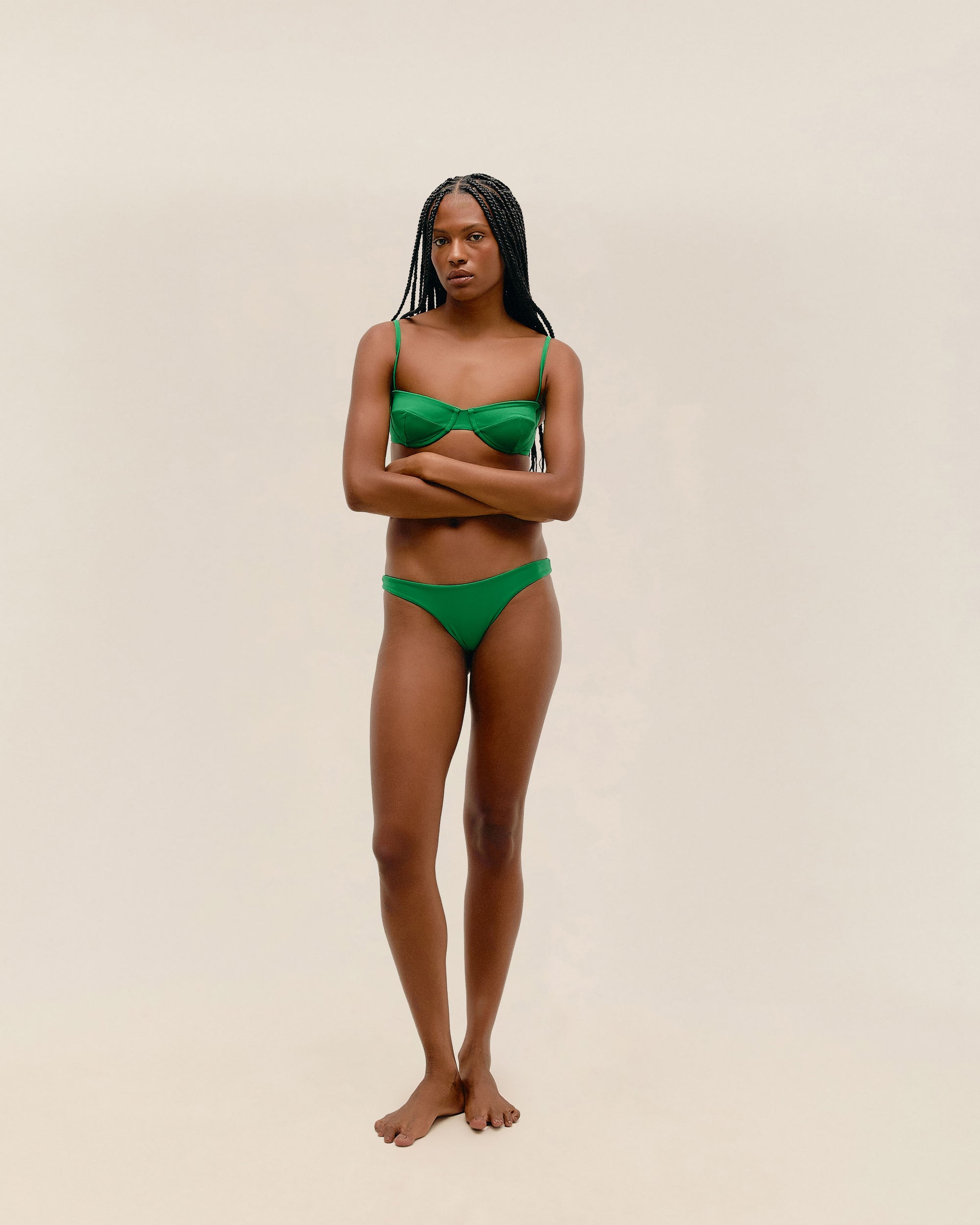 TOP VINTAGE AJUSTABLE EN VERDE VINTAGE