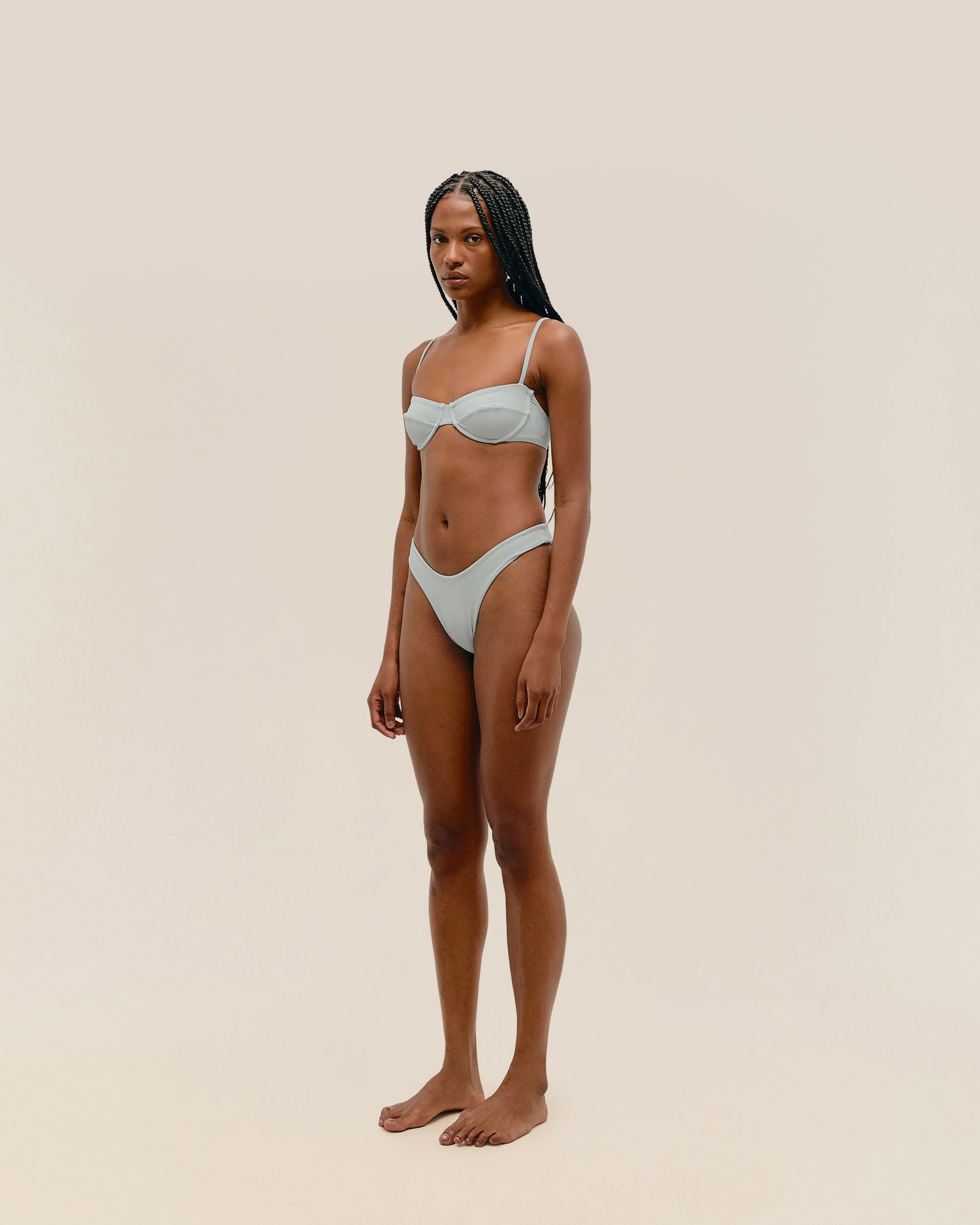 HAUT VINTAGE AJUSTABLE BARDI BLEU