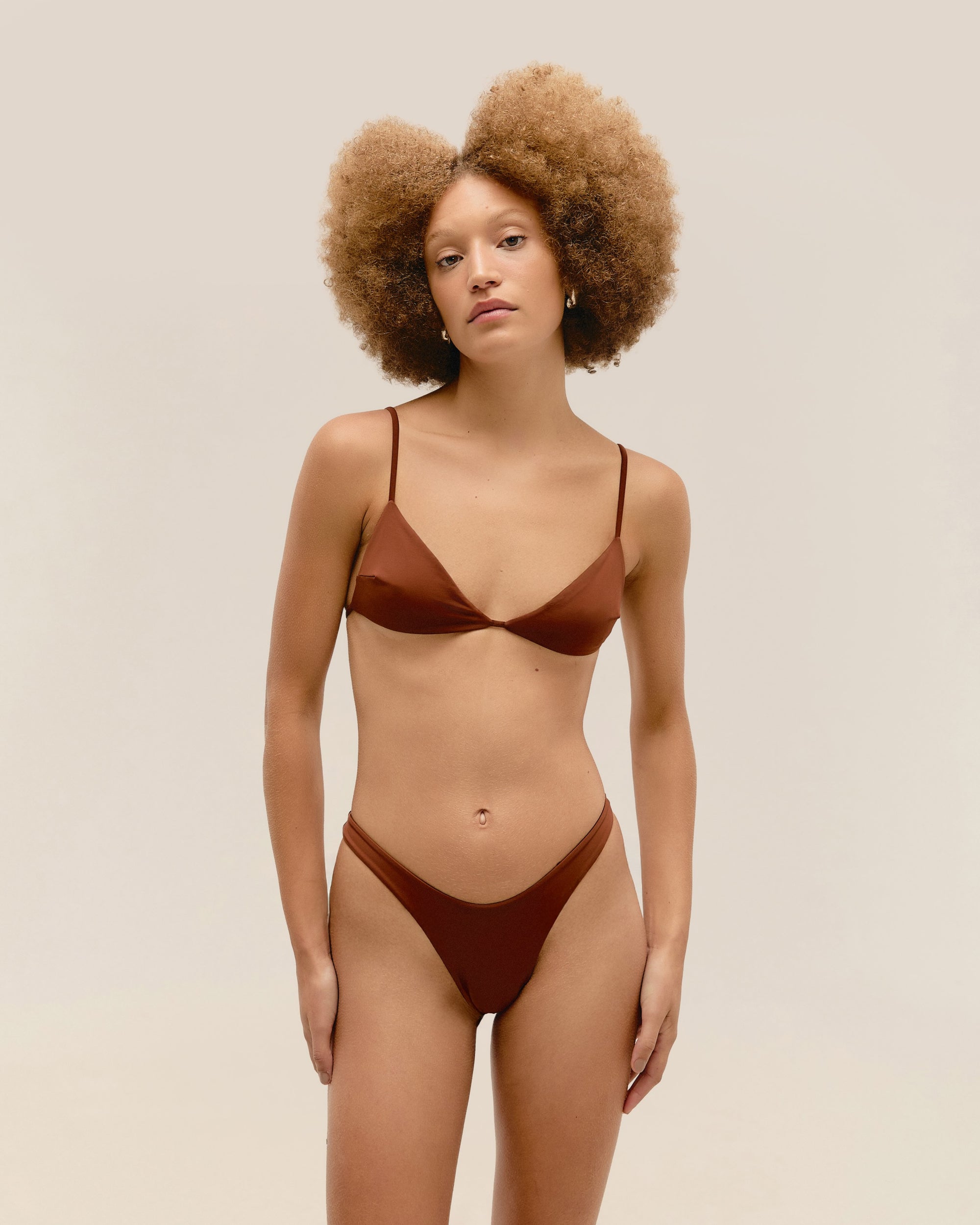 VITORIA TOP MID MARRON