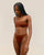 STRAIGHT GABI TOP MID BROWN