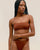 STRAIGHT GABI TOP MID BROWN