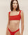 BRIGITTE TOP RED SHIFT