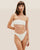 CREPE STRAIGHT GABI TOP OFF-WHITE