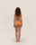 ADJUSTABLE VINTAGE TOP MANDARINA ORANGE