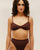 CREPE MONICA TOP COHIBA BROWN