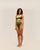 ADJUSTABLE RIBBED GAIA TOP OLIVE GREEN