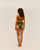 ADJUSTABLE RIBBED GAIA TOP OLIVE GREEN