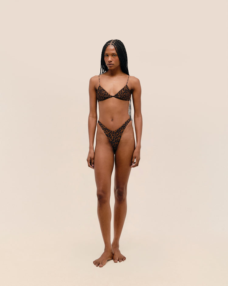 TOP OLIVIA AJUSTABLE JAGUAR NOIR