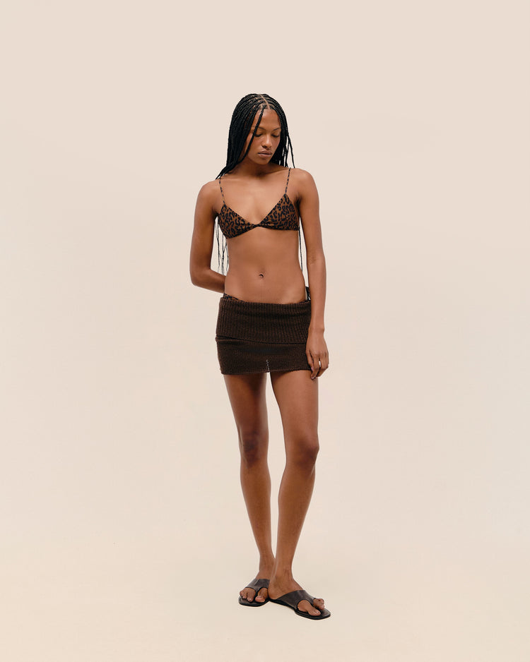 TOP OLIVIA AJUSTABLE JAGUAR NOIR