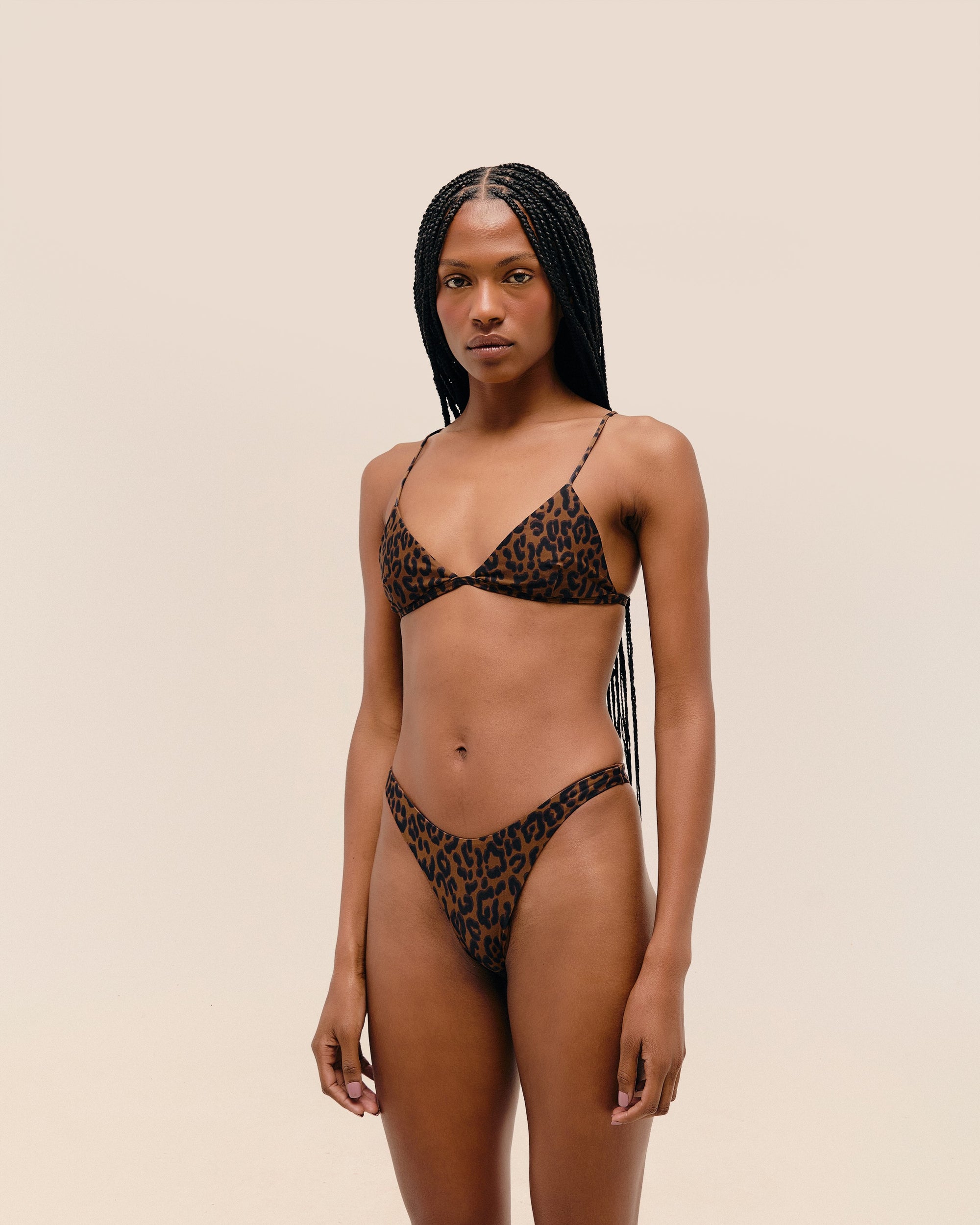 TOP OLIVIA AJUSTABLE JAGUAR NOIR