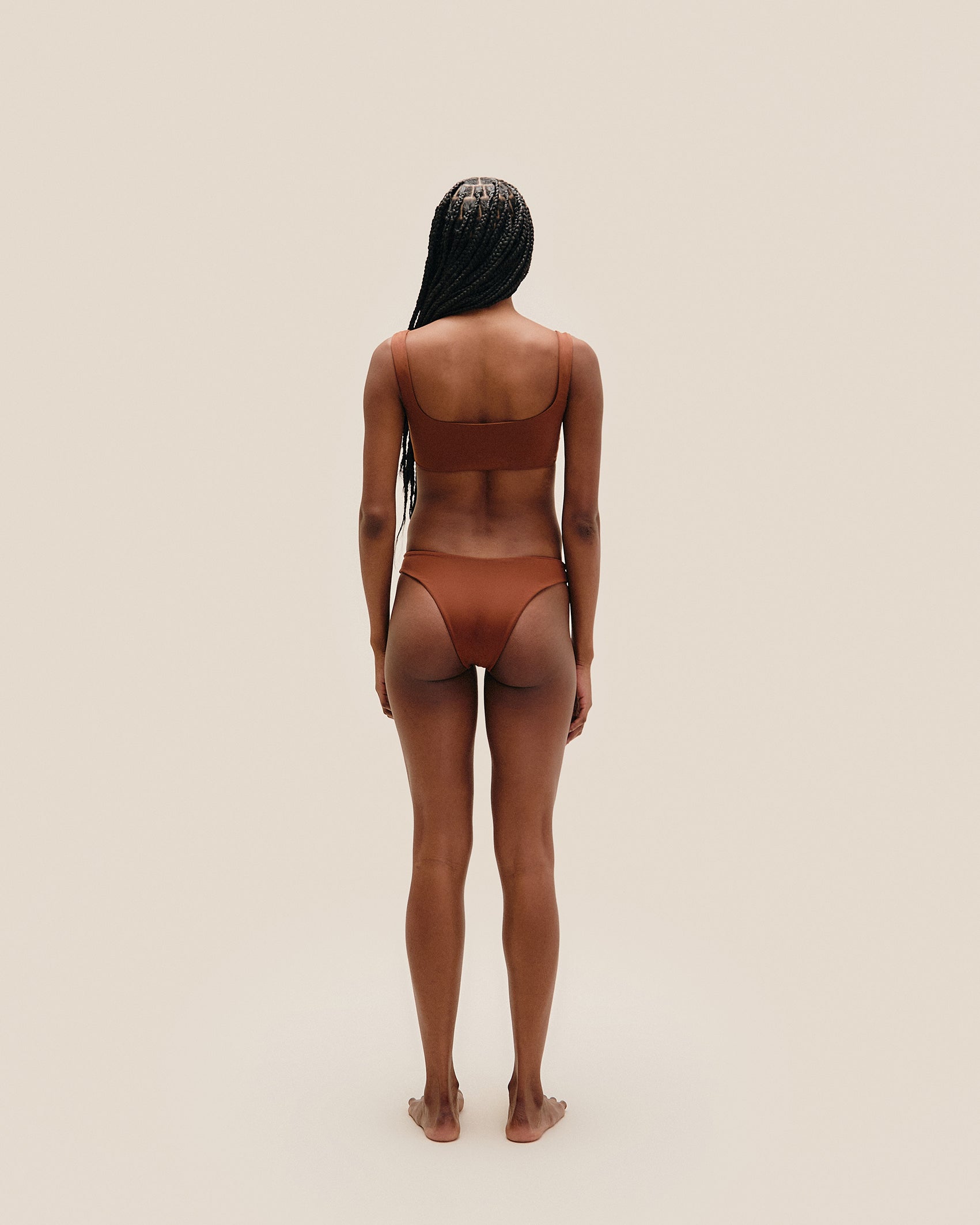 GABI TOP MID BROWN