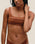 GABI TOP MID BROWN