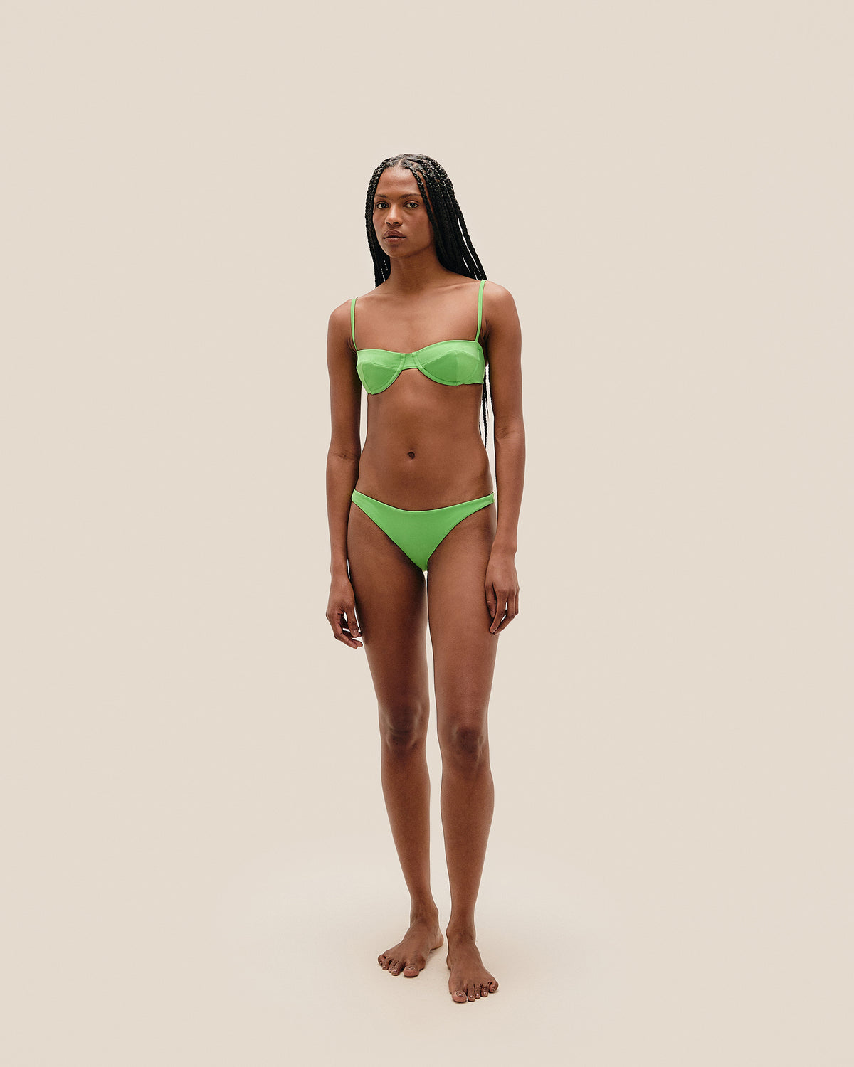 ADJUSTABLE VINTAGE TOP RAPTURE GREEN