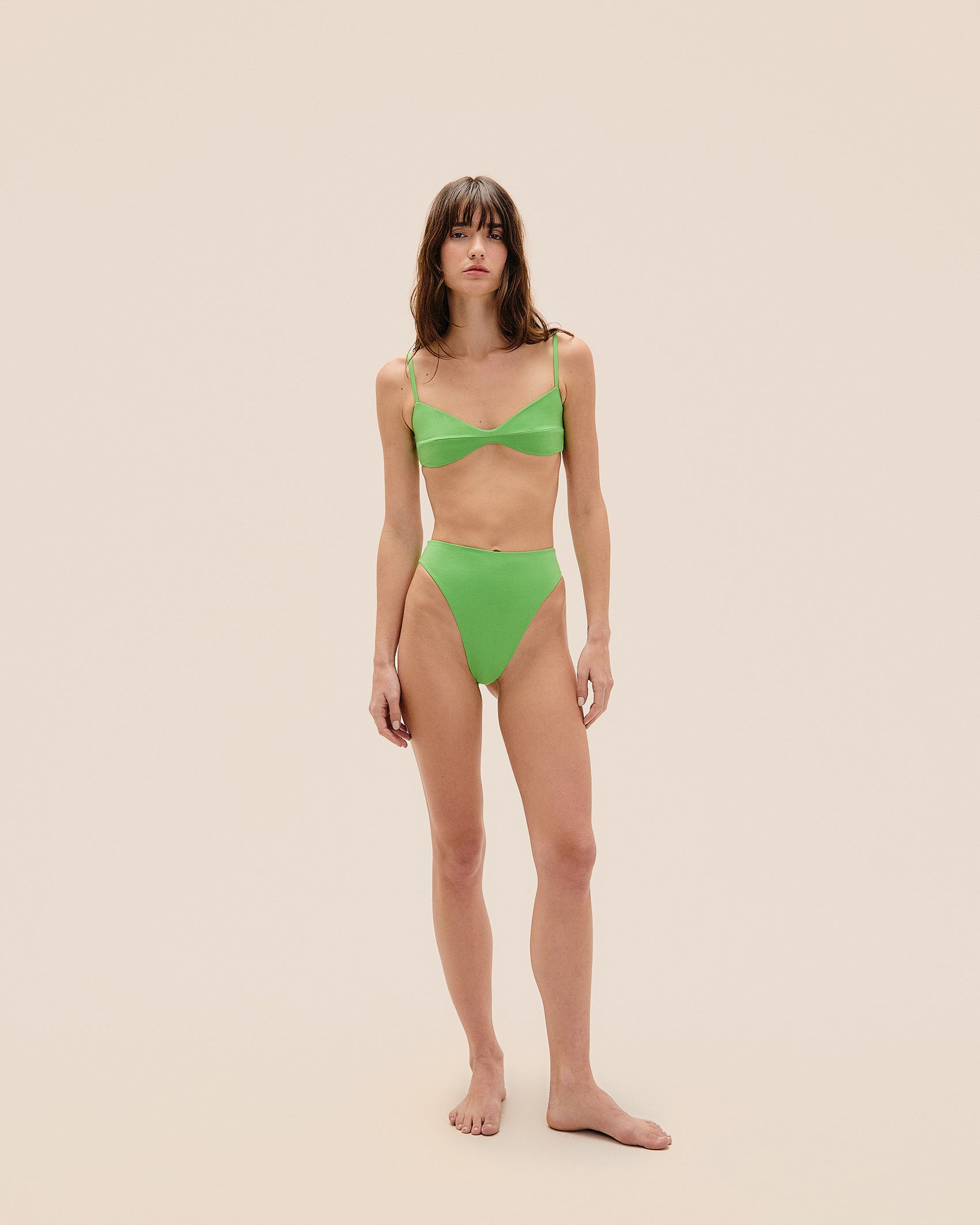 ADJUSTABLE MONICA TOP RAPTURE GREEN