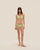 MONICA TOP RAPTURE GREEN STRIPES