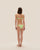 MONICA TOP RAPTURE GREEN STRIPES