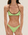 PIPPING DUDA TOP RAPTURE GREEN STRIPES