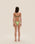 PIPPING CRIS TOP RAPTURE GREEN STRIPES
