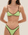 PIPPING CRIS TOP RAPTURE GREEN STRIPES