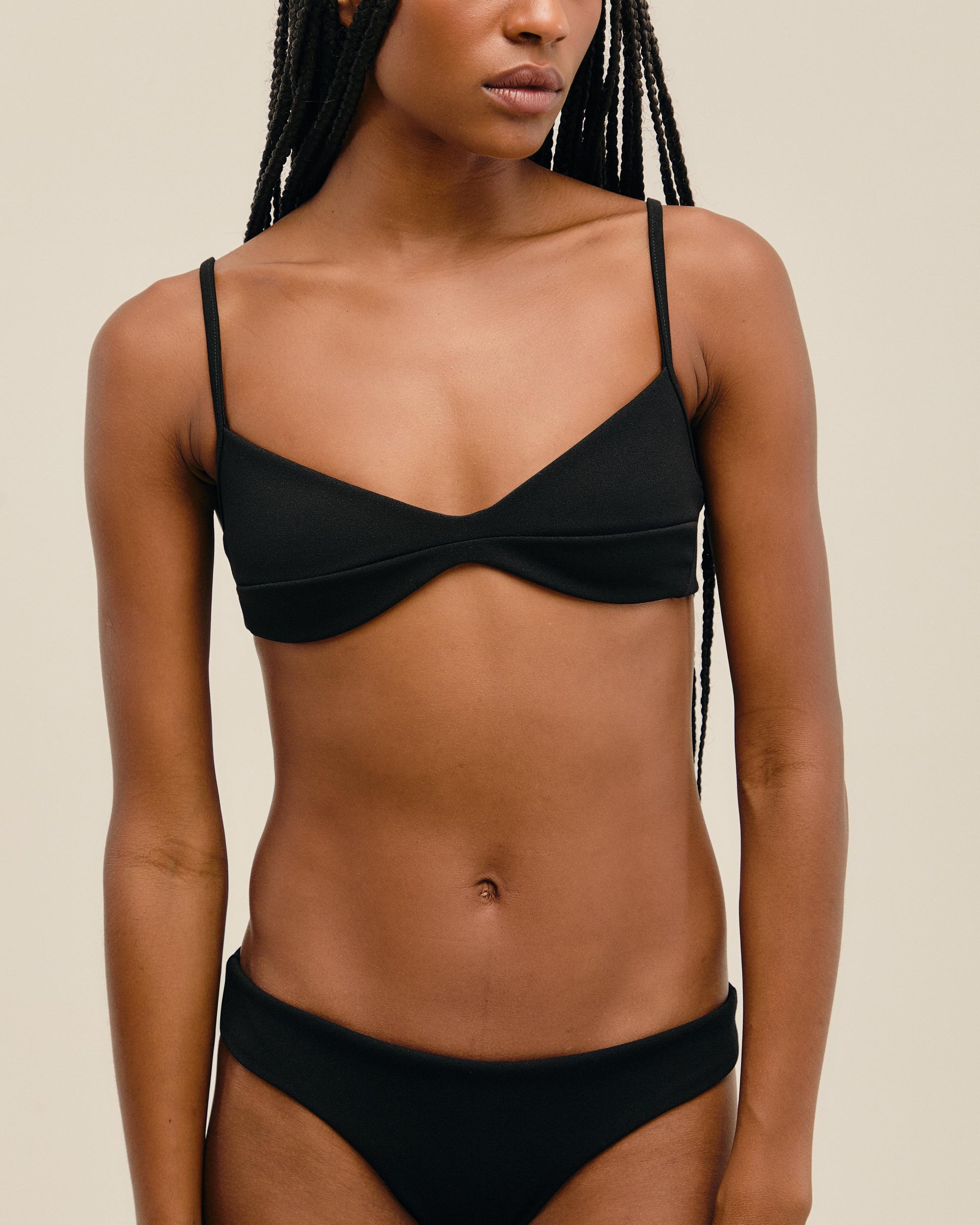BASIC CREPE BOTTOM NOIR