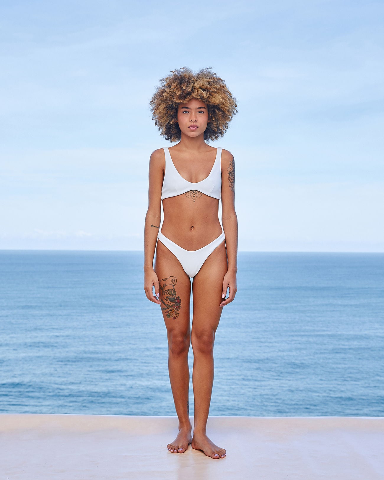 CREPE LEILA BOTTOM BLANCO ROTO