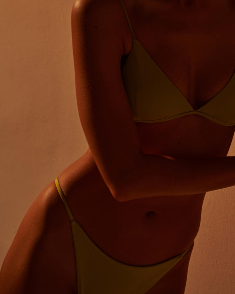 CLARA BOTTOM LUMINI GREEN