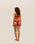 RIBBED LEILA BOTTOMS IN RED