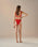 RIBBED BETA HOTPANTS RED SHIFT