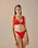RIBBED BETA HOTPANTS RED SHIFT