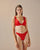 RIBBED BETA HOTPANTS RED SHIFT
