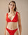 RIBBED BETA HOTPANTS RED SHIFT