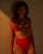 RIBBED HIGHLEG HOTPANTS RED SHIFT