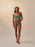 CLARA BOTTOM DIGITAL GREEN