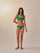 PIPING HOTPANTS DIGITAL GREEN