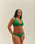 PIPING HOTPANTS DIGITAL GREEN