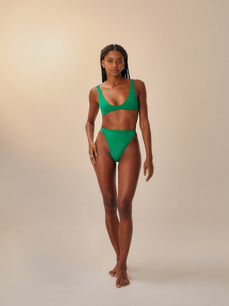 PIPPING HOTPANTS DIGITAL GREEN