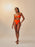 HOTPANTS VINTAGE MIE ORANGE