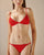 RIBBED LARI BOTTOMS IN RED SHIFT